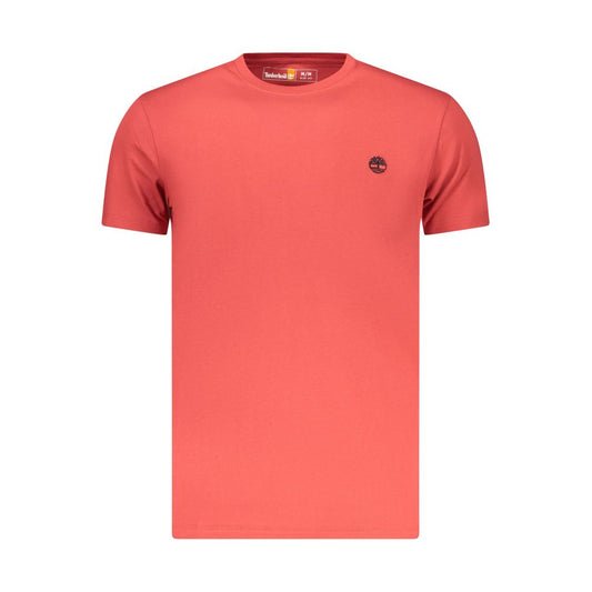 Timberland Rood Biologisch Katoenen Heren T-shirt