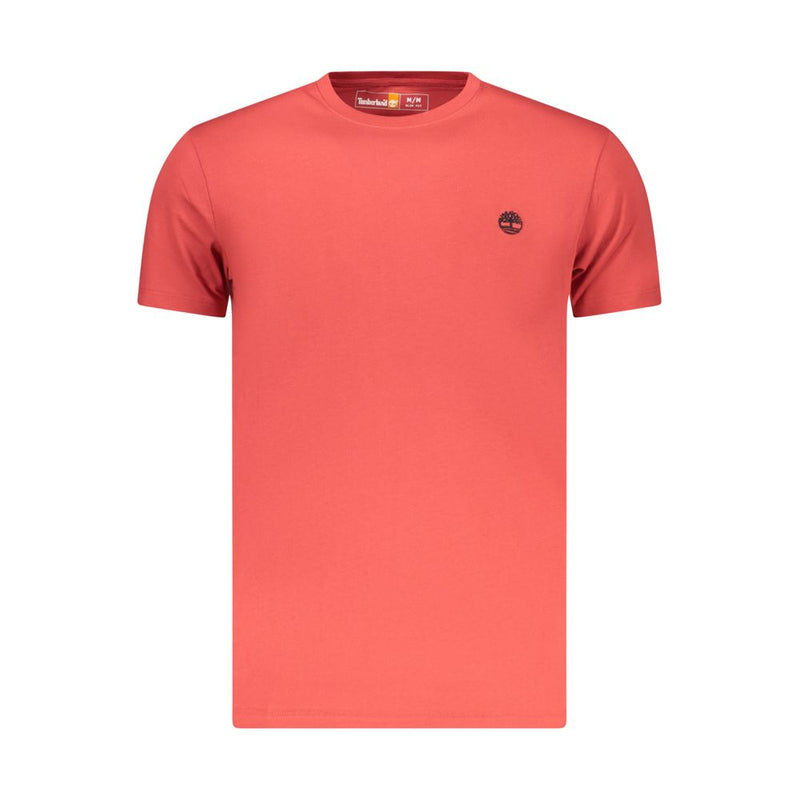 Timberland Rood Biologisch Katoenen Heren T-shirt