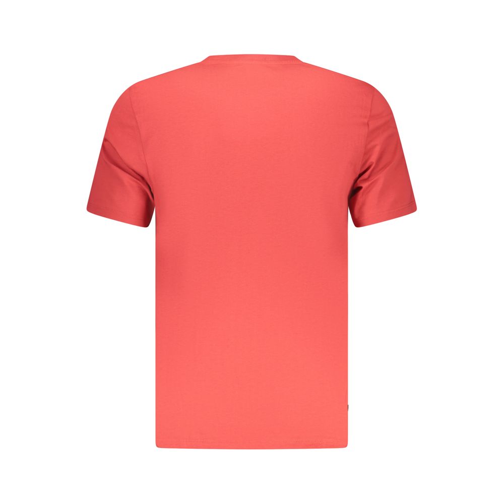 T-shirt en coton pour homme Timberland Rosso