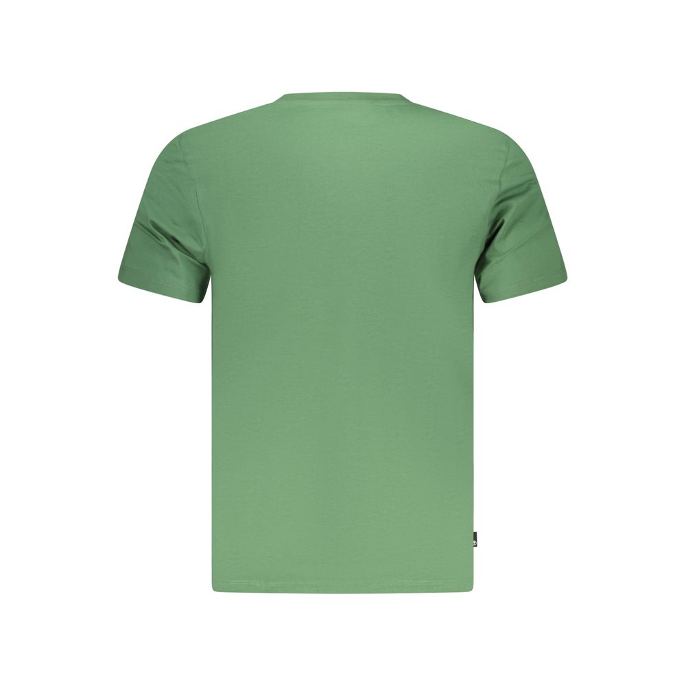 Timberland Verde Cotton Men T-Shirt - Style Meets Comfort