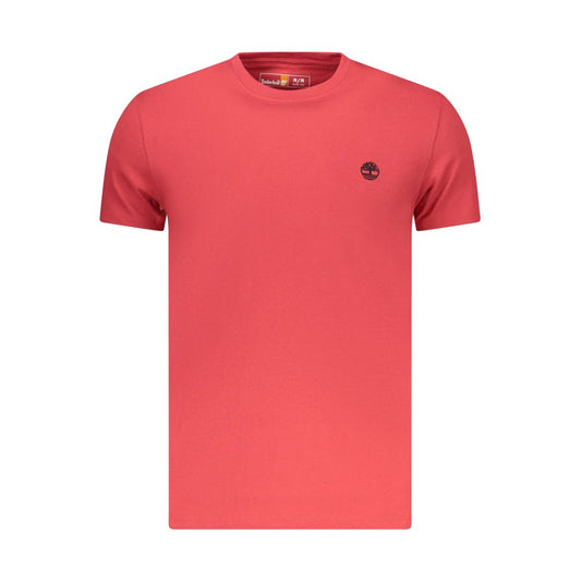Timberland Rosso Katoenen Heren T-Shirt