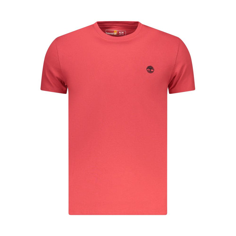 Timberland Rosso Katoenen Heren T-Shirt