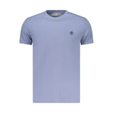Timberland Azzurro Cotton Men T-Shirt - Slim Fit