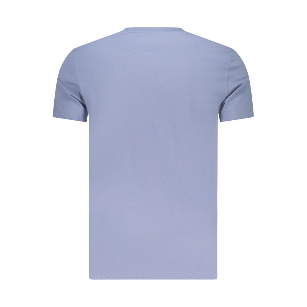 Timberland Azzurro Cotton Men T-Shirt - Slim Fit