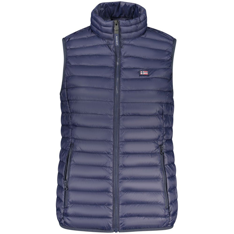 Norway 1963 Gilet Femme en Poliammide Bleu