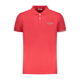 Iceberg Red Cotton Men's Polo Shirt - Luxury Streetwear