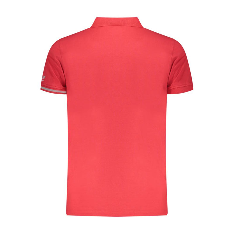 Polo en coton rouge Iceberg pour homme