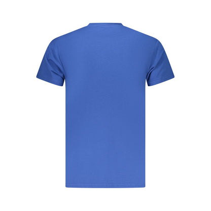 T-shirt en coton bleu iceberg pour homme