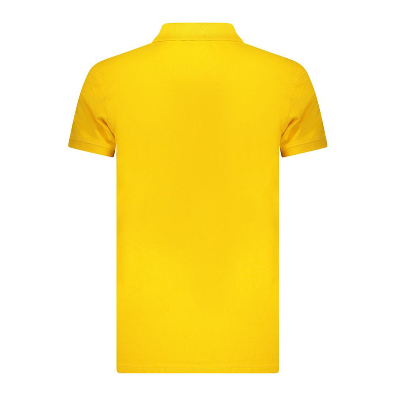 Iceberg Yellow Cotton Mens Polo Shirt