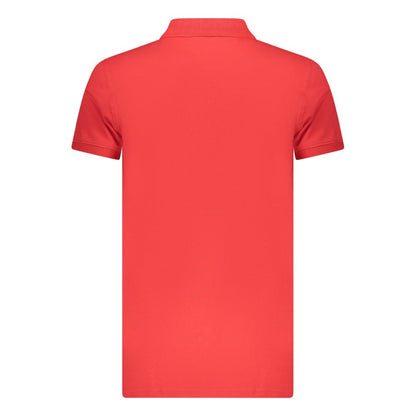Iceberg Rosso Katoenen Herenpoloshirt