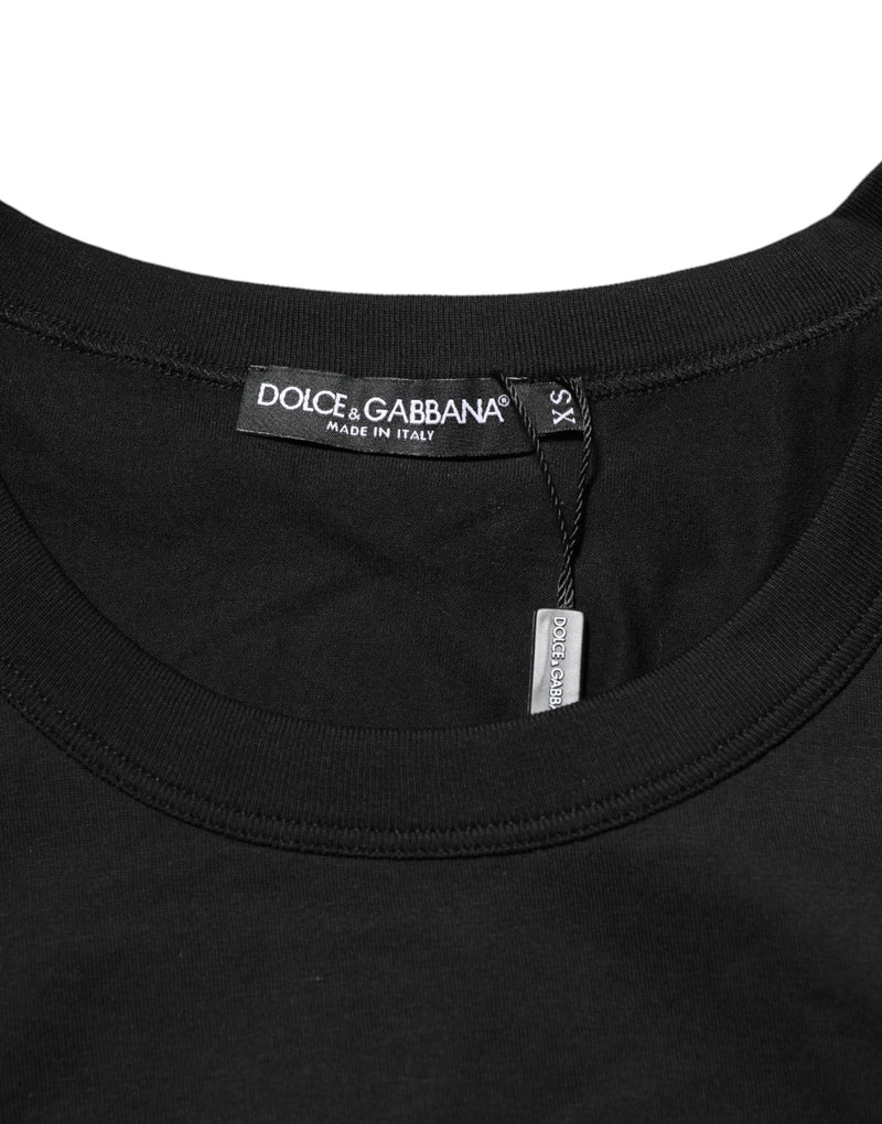 Dolce & Gabbana Zwart Katoenen Mouwloos Heren Tanktop T-shirt