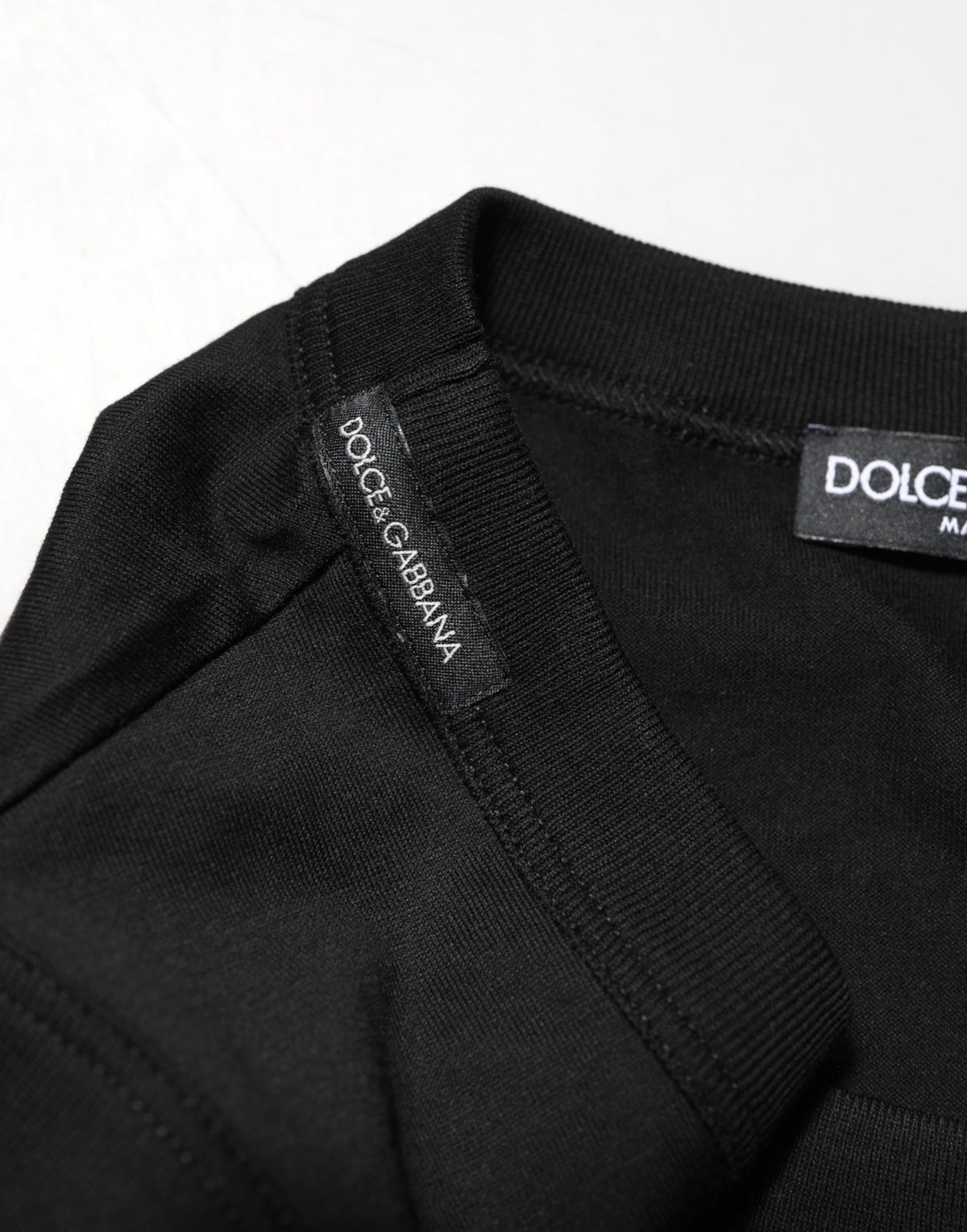 Débardeur Dolce & Gabbana noir en coton sans manches pour homme