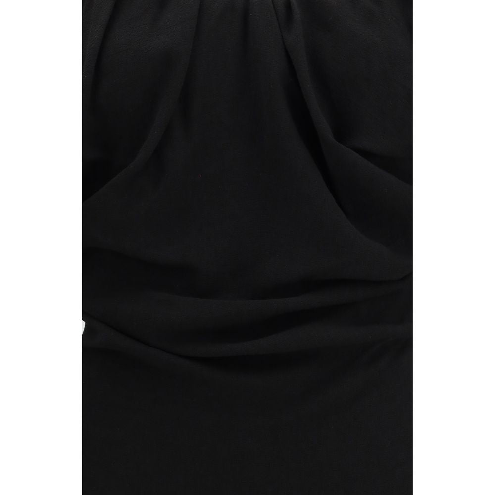 Vivienne Westwood Ginnie Amber Black Viscose Cocktail Dress