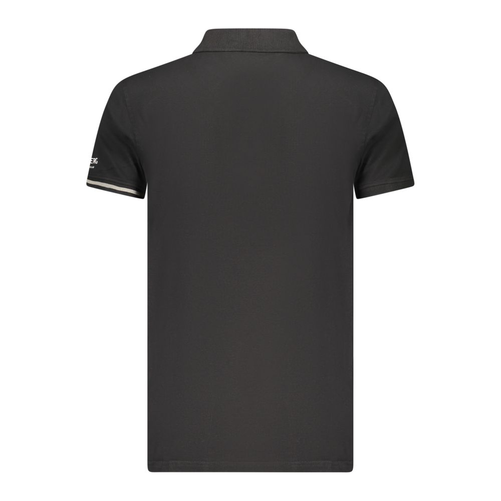 Iceberg Zwart Katoenen Polo Shirt voor Heren