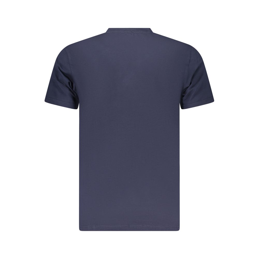 Iceberg Neonblauwe Katoenen Heren T-shirt