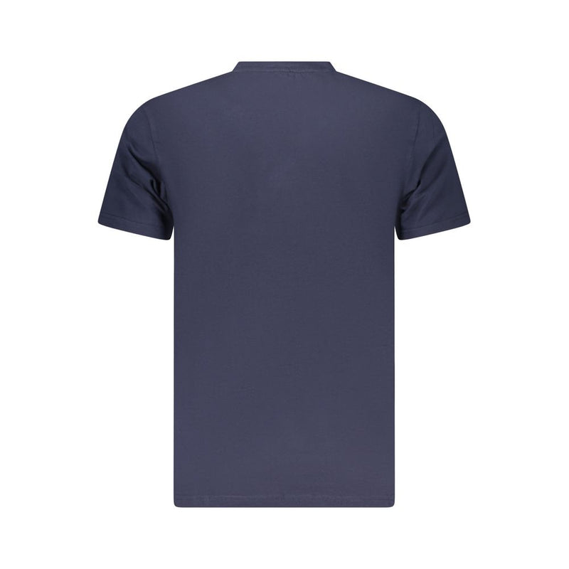 T-shirt Homme Iceberg Coton Bleu Néon
