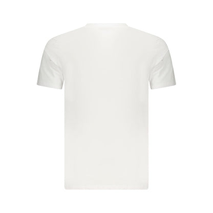 Iceberg Bianco Katoenen T-shirt voor Heren