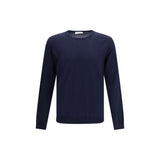 Roberto Collina Blue Cotton Sweatshirt - Regular Fit for Men