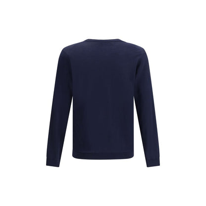 Roberto Collina Blauw Katoenen Sweatshirt