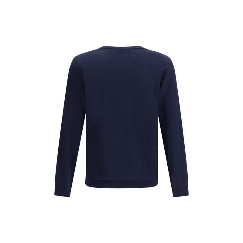 Roberto Collina Blauw Katoenen Sweatshirt
