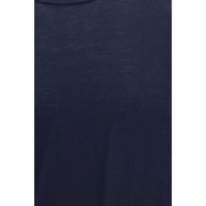 Roberto Collina Blauw Katoenen Sweatshirt