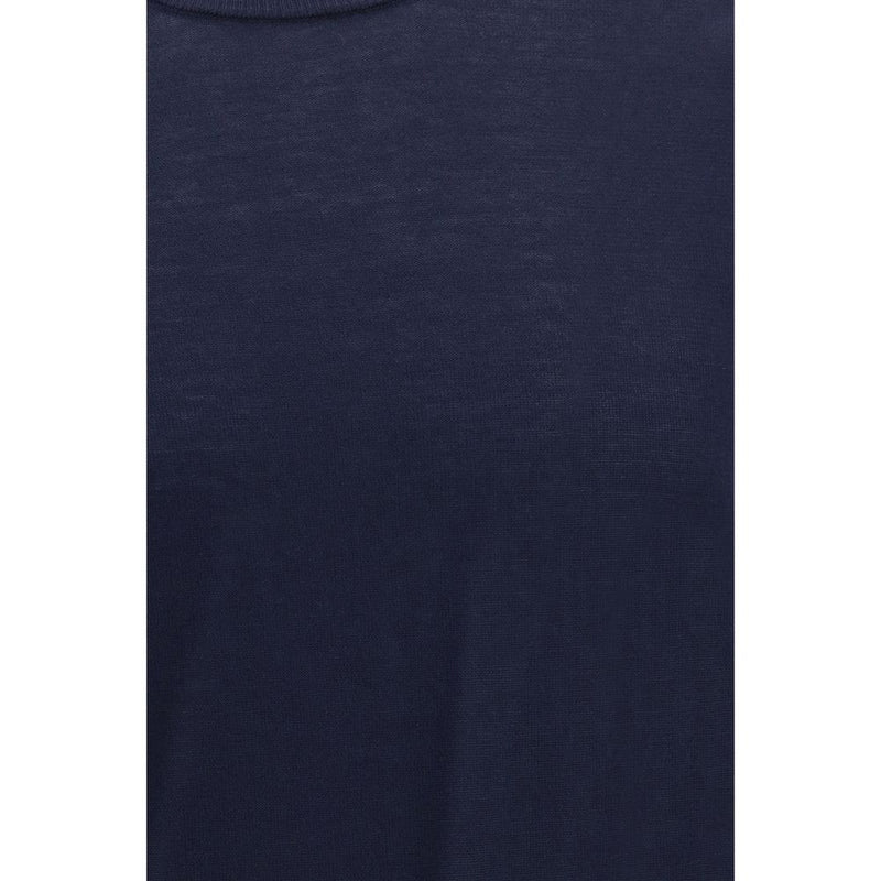 Roberto Collina Blauw Katoenen Sweatshirt