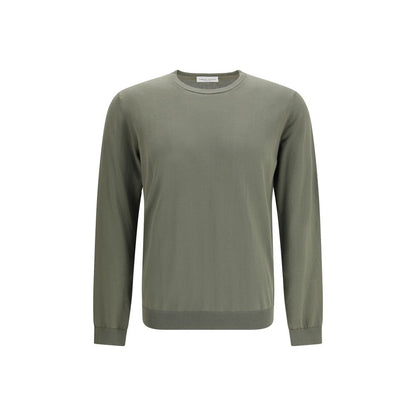 Roberto Collina Tweekleurig Katoenen Sweatshirt