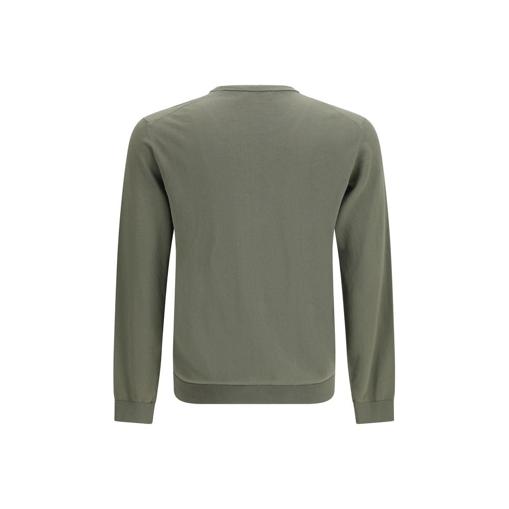 Roberto Collina Bicolor Cotton Sweatshirt - Élégance Contemporaine