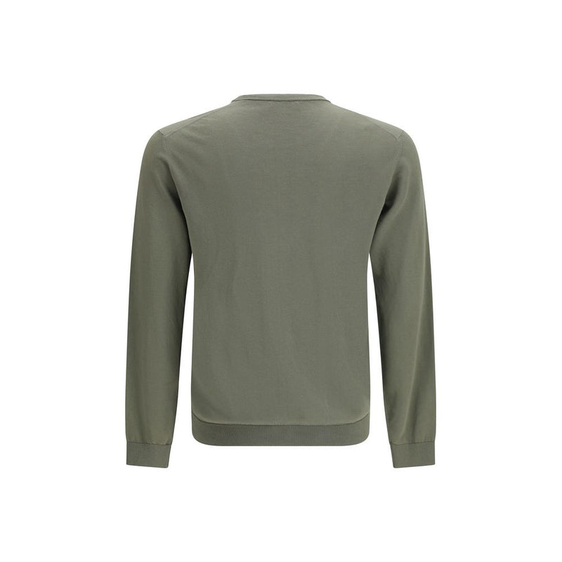 Roberto Collina Bicolor Cotton Sweatshirt - Élégance Contemporaine