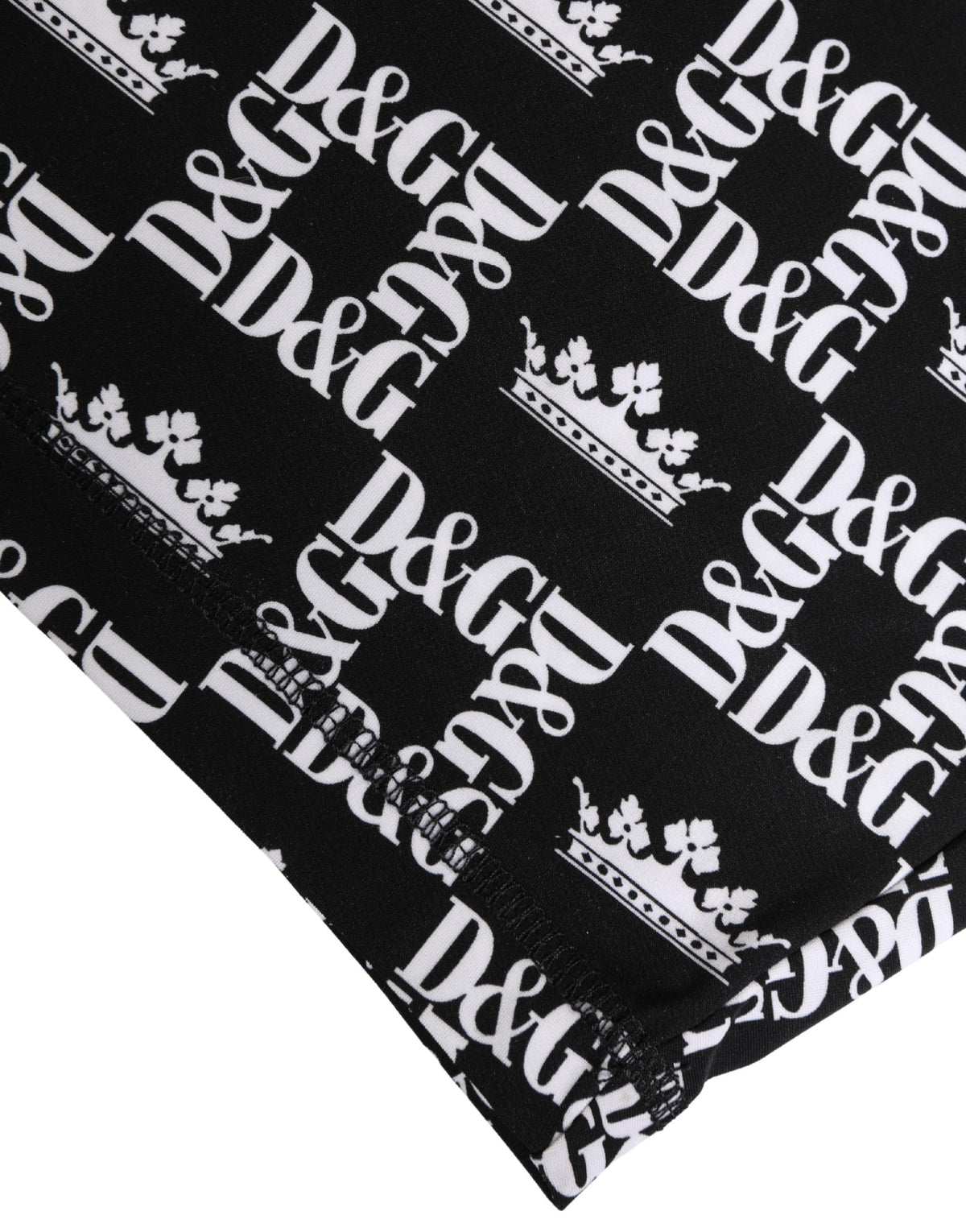 Sous-vêtement short cycliste à motif multicolore Dolce & Gabbana