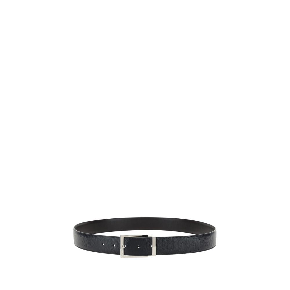 Ceinture Ferragamo Bos Taurus Regular en cuir de veau noir