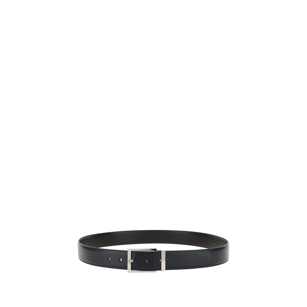 Ceinture Ferragamo Bos Taurus Regular en cuir de veau noir