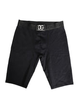 Dolce & Gabbana Black Logo Waistband Men's Boxer Shorts