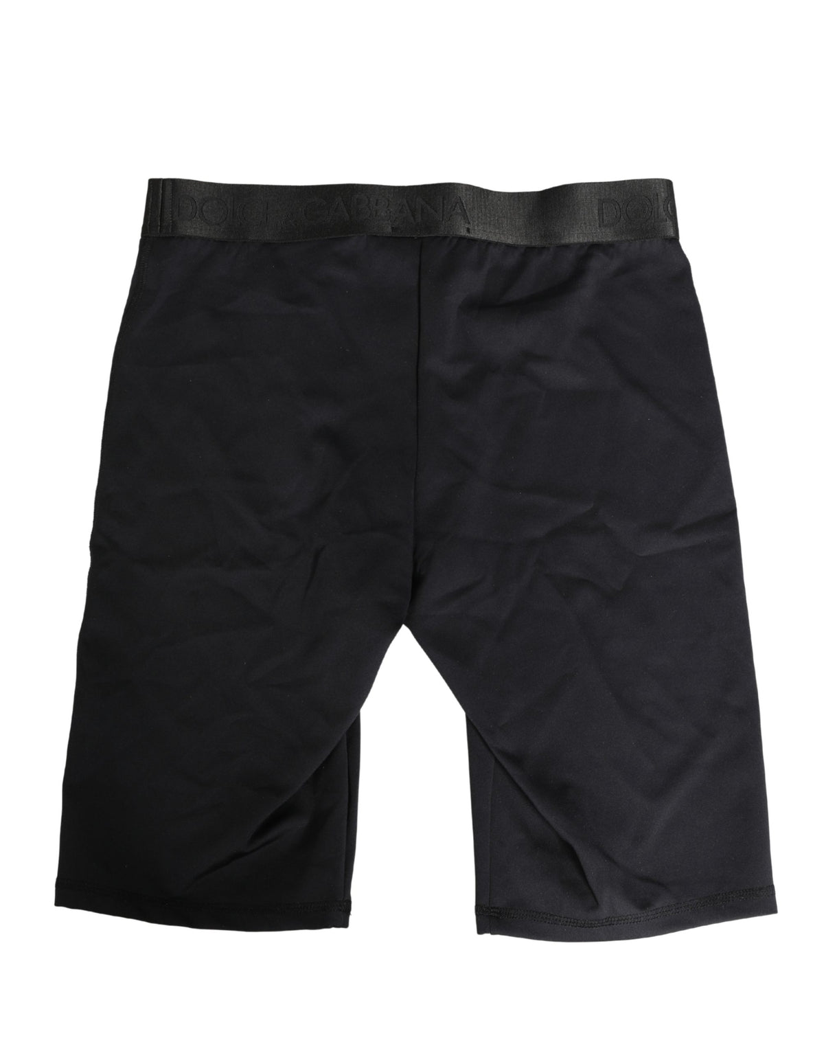 Dolce & Gabbana Black Logo Waistband Men's Boxer Shorts