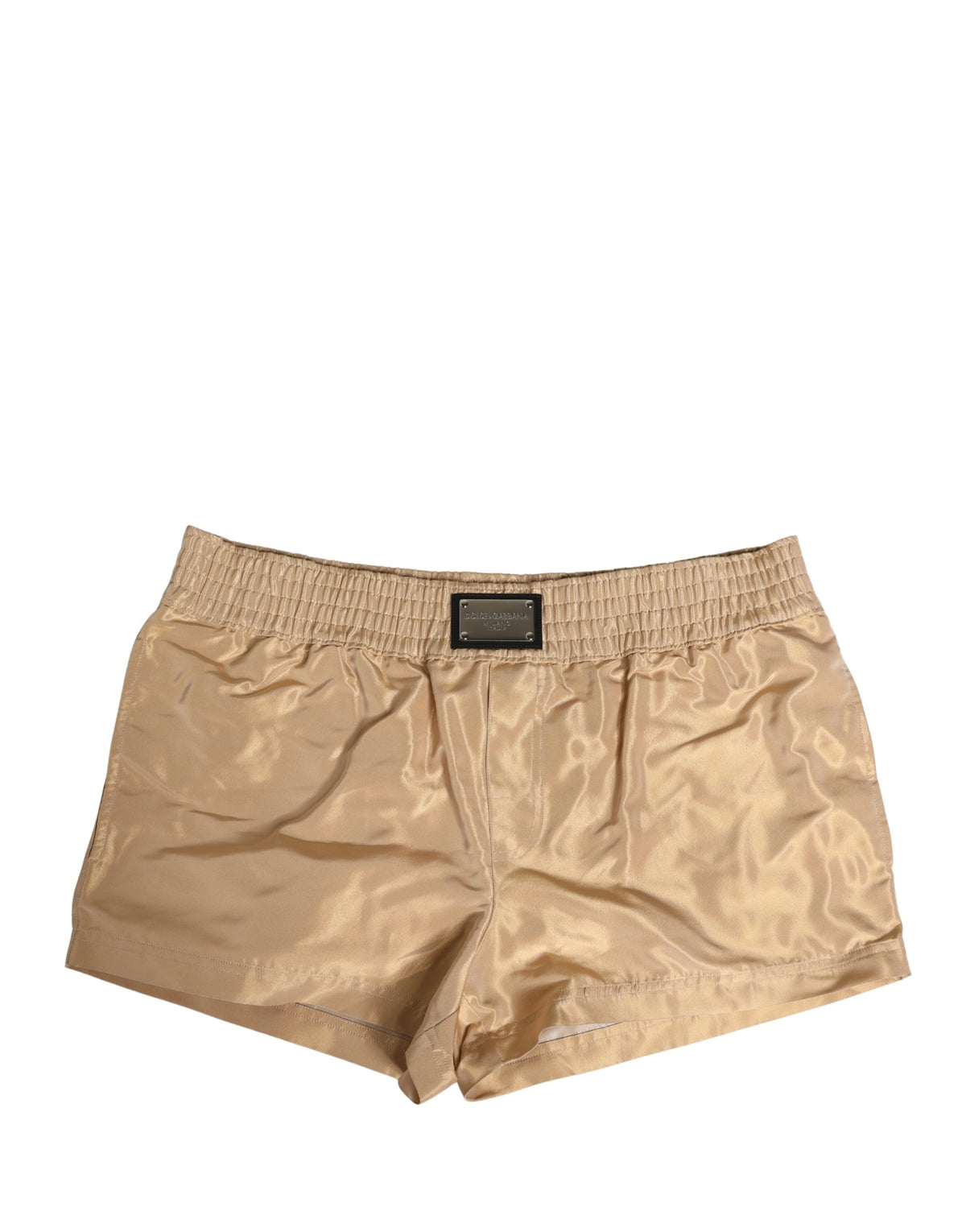Dolce & Gabbana Beige Boxer Shorts for Men - 100% Polyester