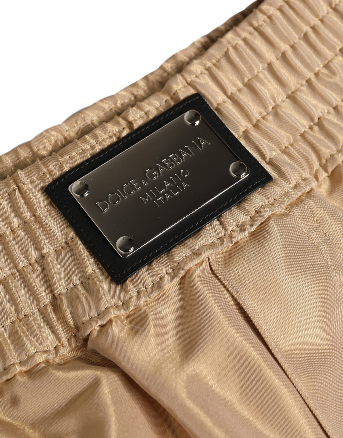 Dolce & Gabbana Beige Boxer Shorts for Men - 100% Polyester