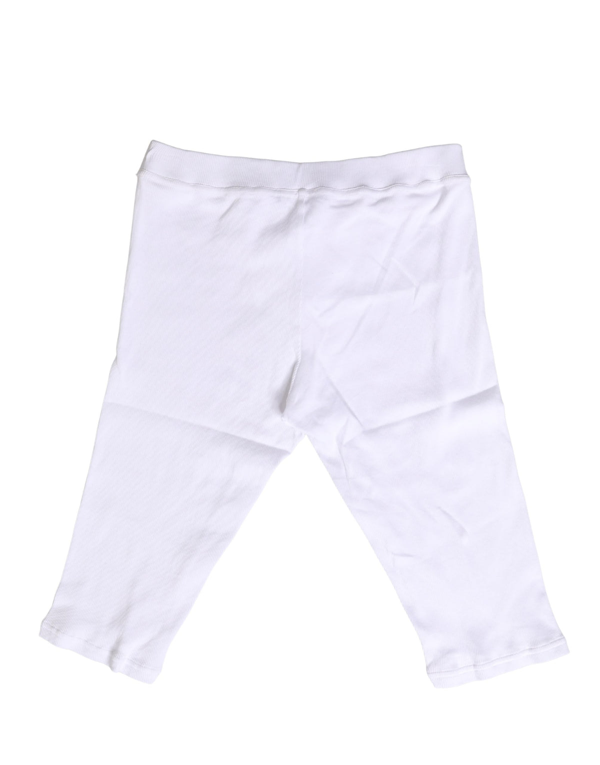 Dolce & Gabbana Men’s White Cotton Short Johns Underwear