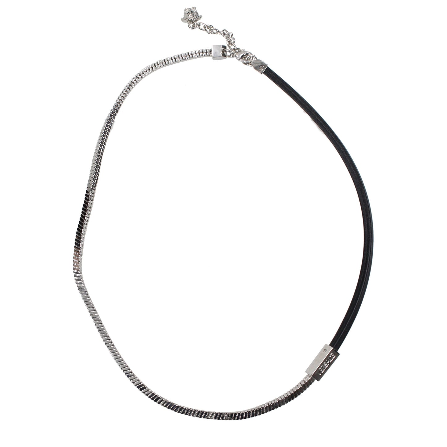 Versace Grijze Metalen Ketting
