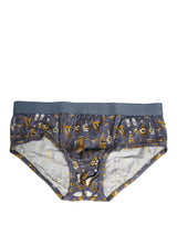 Dolce & Gabbana Gray Brando Brief Underwear for Men