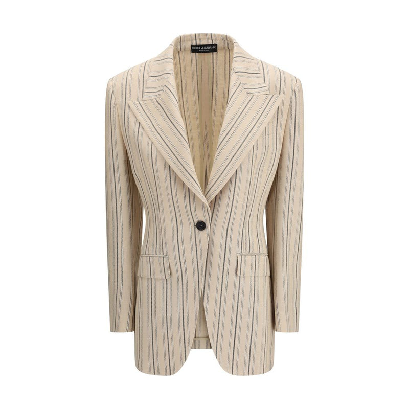 Dolce & Gabbana Multicolor Viscose Coat