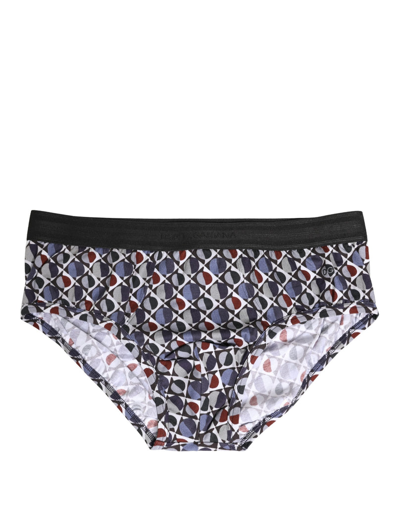 Dolce & Gabbana Brando Briefs - Multicolor Patterned Men's Underwear