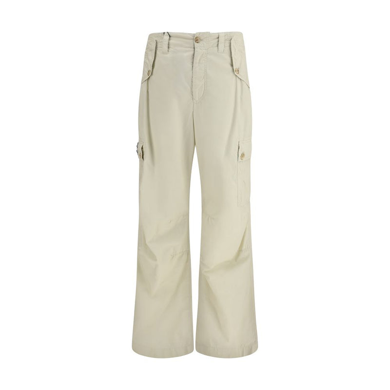 Dolce & Gabbana Beige Katoenen Casual Broek