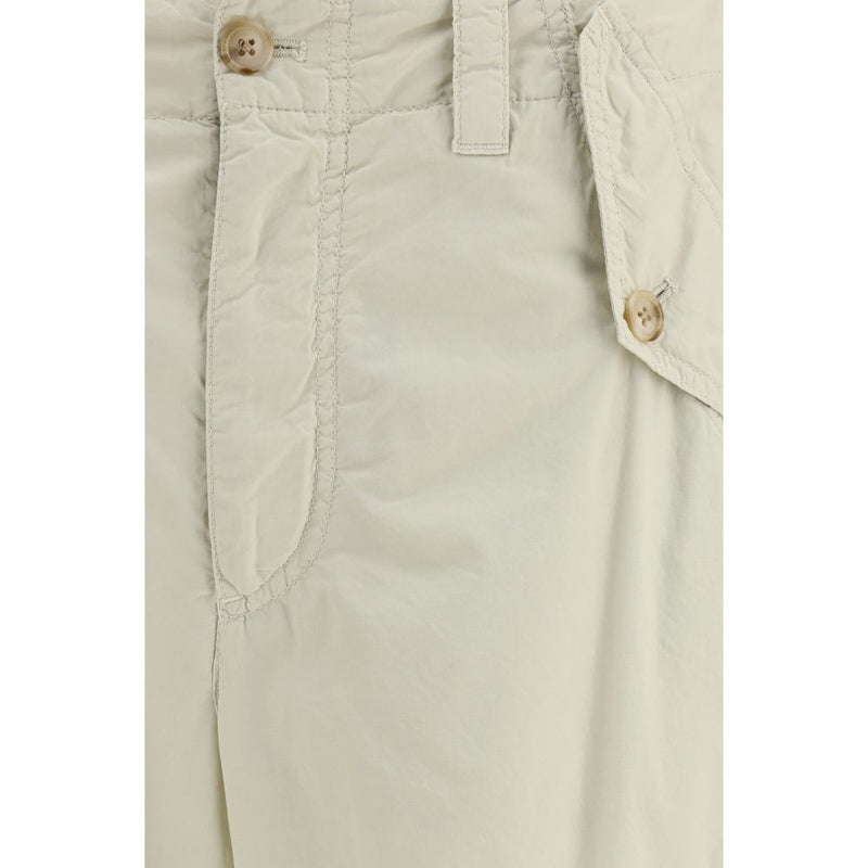 Dolce & Gabbana Beige Katoenen Casual Broek