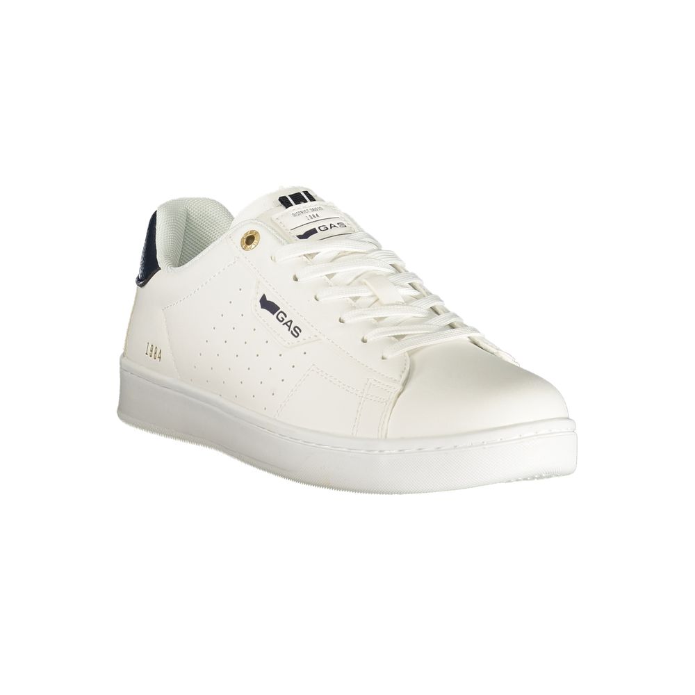 Gas Cherooke LTX Men Sneaker - White with Blue Details