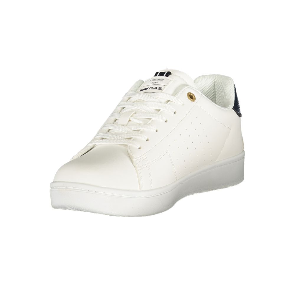 Gas Cherooke LTX Men Sneaker - White with Blue Details
