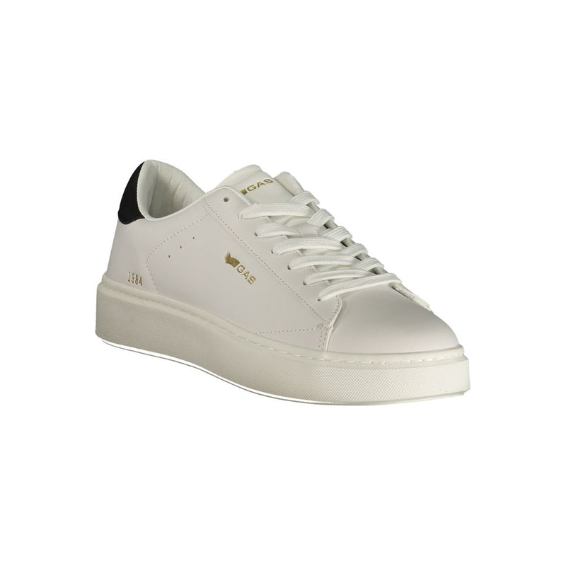 Gas Leonard LTX White Polyurethane Men Sneaker