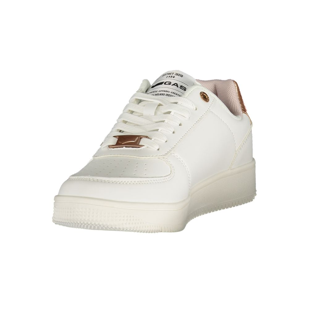Gas Bianco Polyurethane Women Sneaker - LUCY LTX