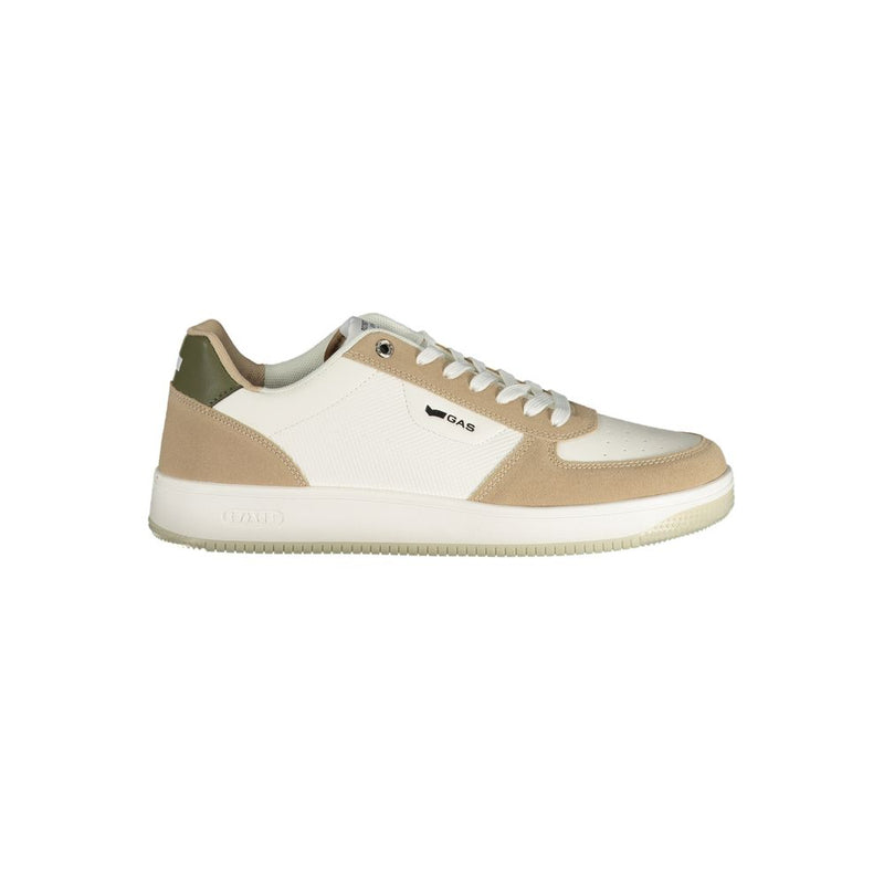 Gas Bianco Polyurethane Men Sneaker - Stylish Athletic Footwear