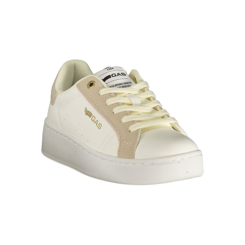 Gas Bianco Poliuretano Women Sneaker - Élégance et Confort