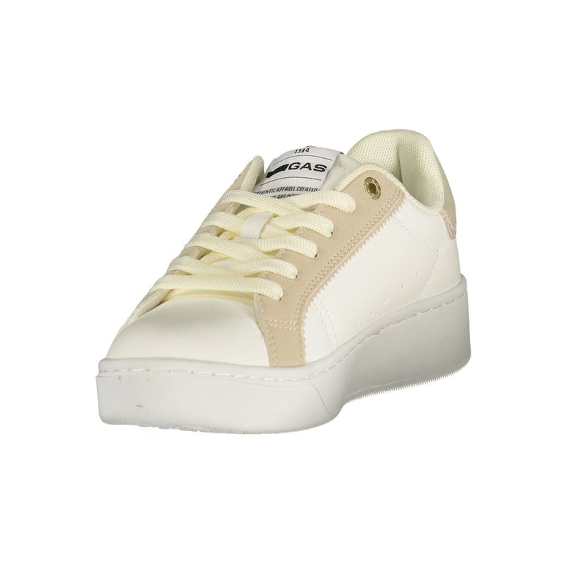 Gas Bianco Poliuretano Women Sneaker - Élégance et Confort